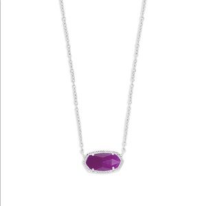 Purple KENDRA SCOTT elisa necklace